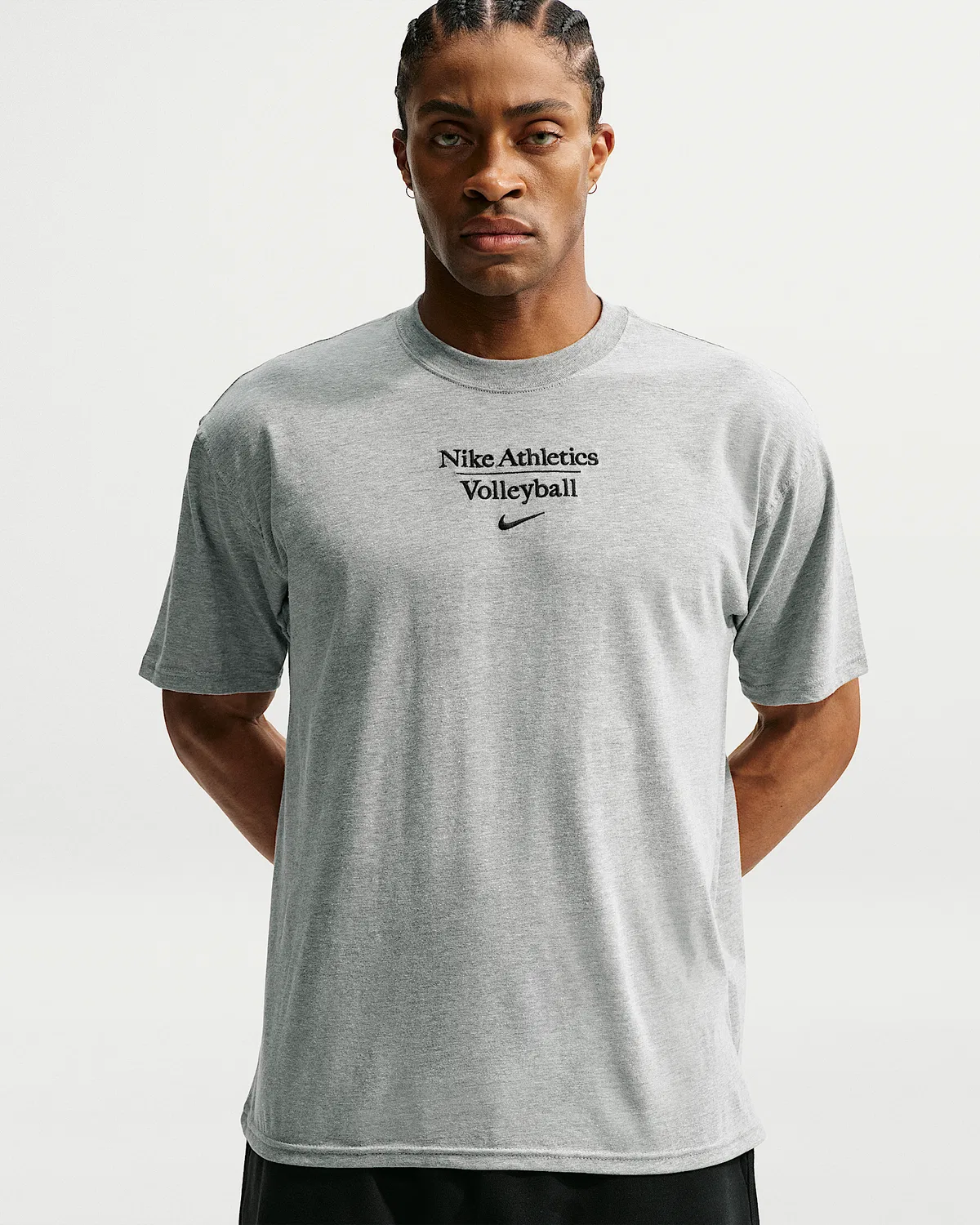 Мужская футболка Max90 Nike Volleyball, Dark Grey Heather