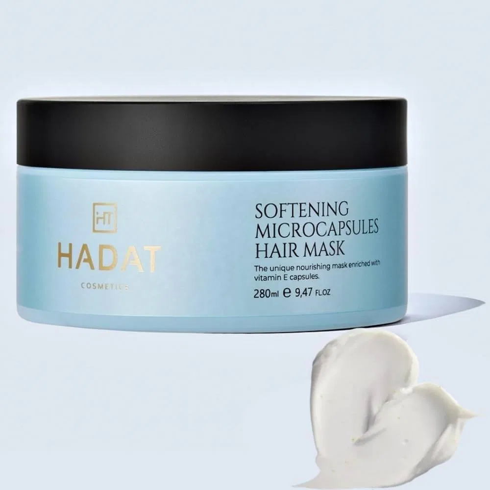 Разглаживающая маска для волос с витамином Е и маслом крамбе от HADAT Cosmetics Hadat Cosmetics