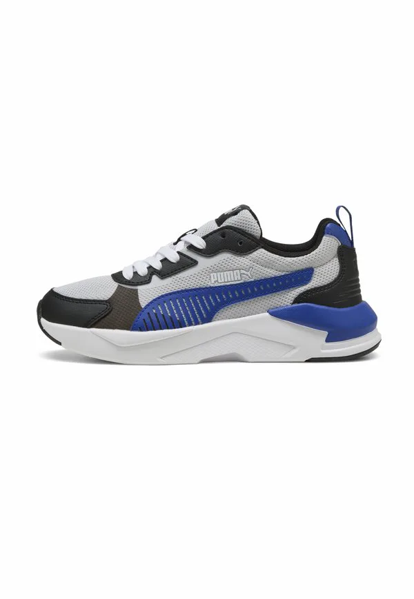Кроссовки xray 3 Puma, Glacial Gray-Vivid Blue- Black