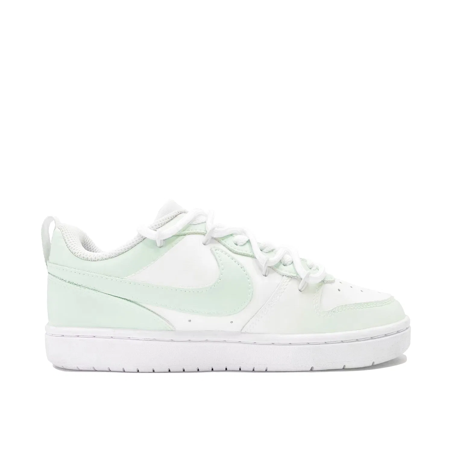 Кроссовки для скейтбординга Nike Court Borough Lime Four Leaf Green White — фото 3