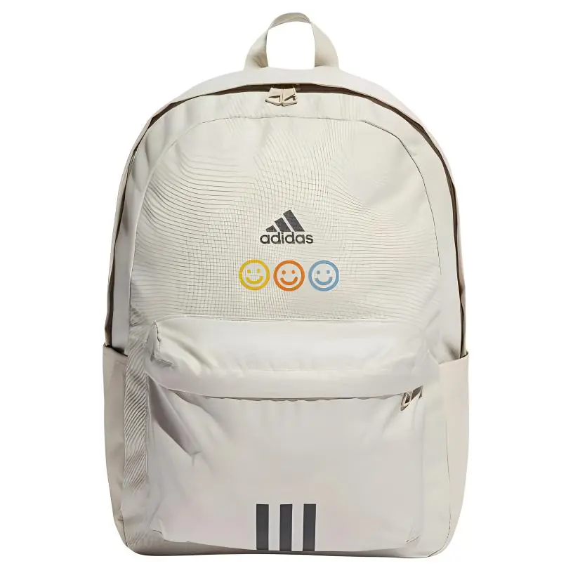

Adidas Тканевый рюкзак унисекс светло-серый и черный, Smile