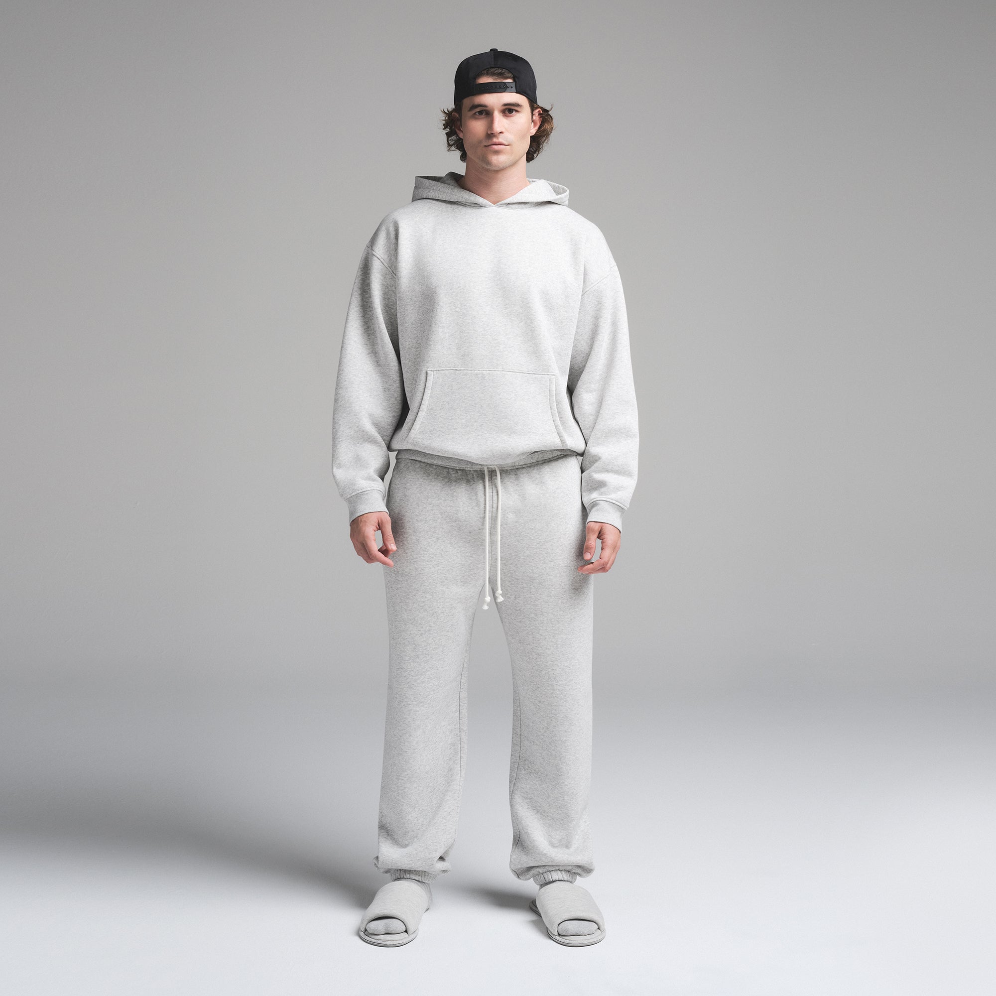 

Мужские свободные джоггеры SKIMS, цвет light heather grey