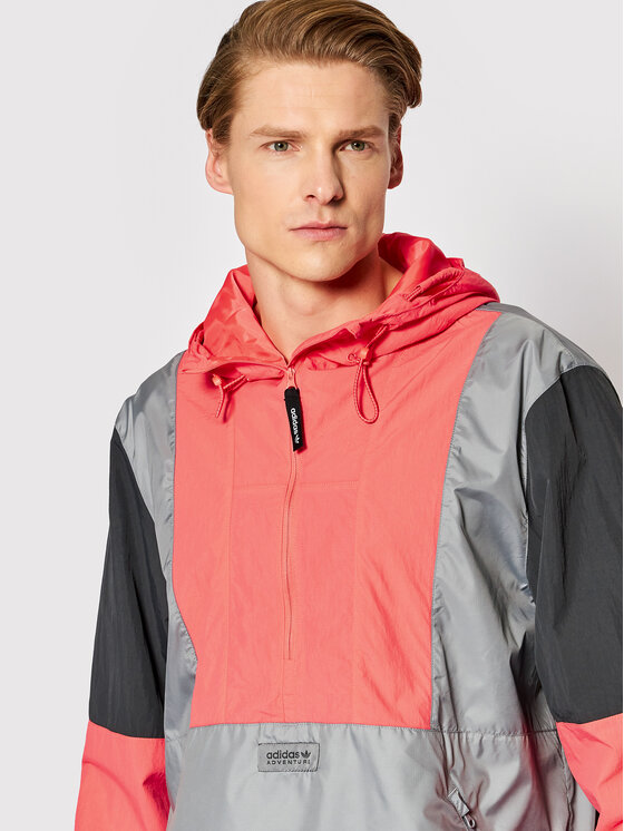Анорак relaxed fit Adventure Blocked HF4778 Adidas, серый — фото 3