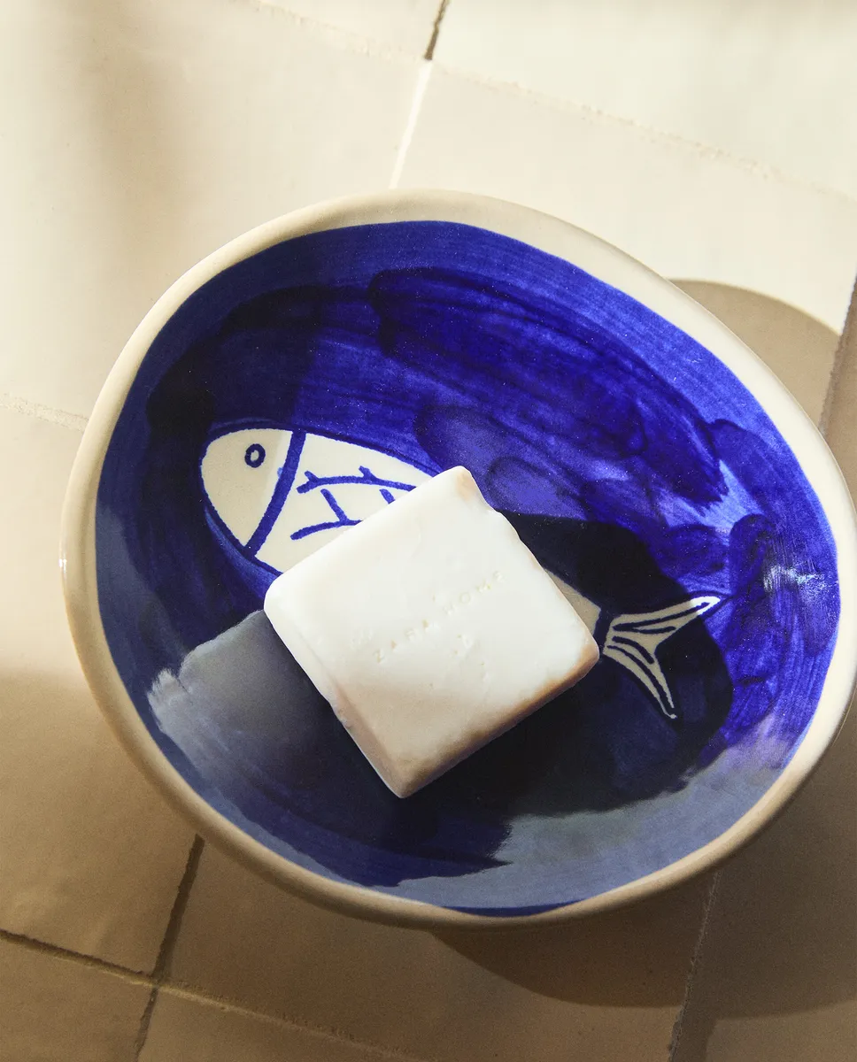 

Синяя мыльница Zara Home, синий