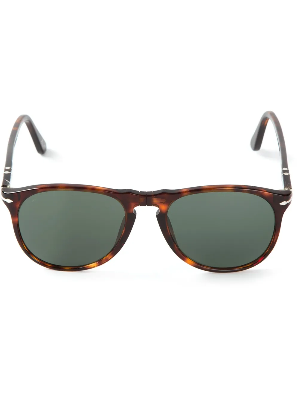

Солнцезащитные очки в овальной оправе Persol, коричневый