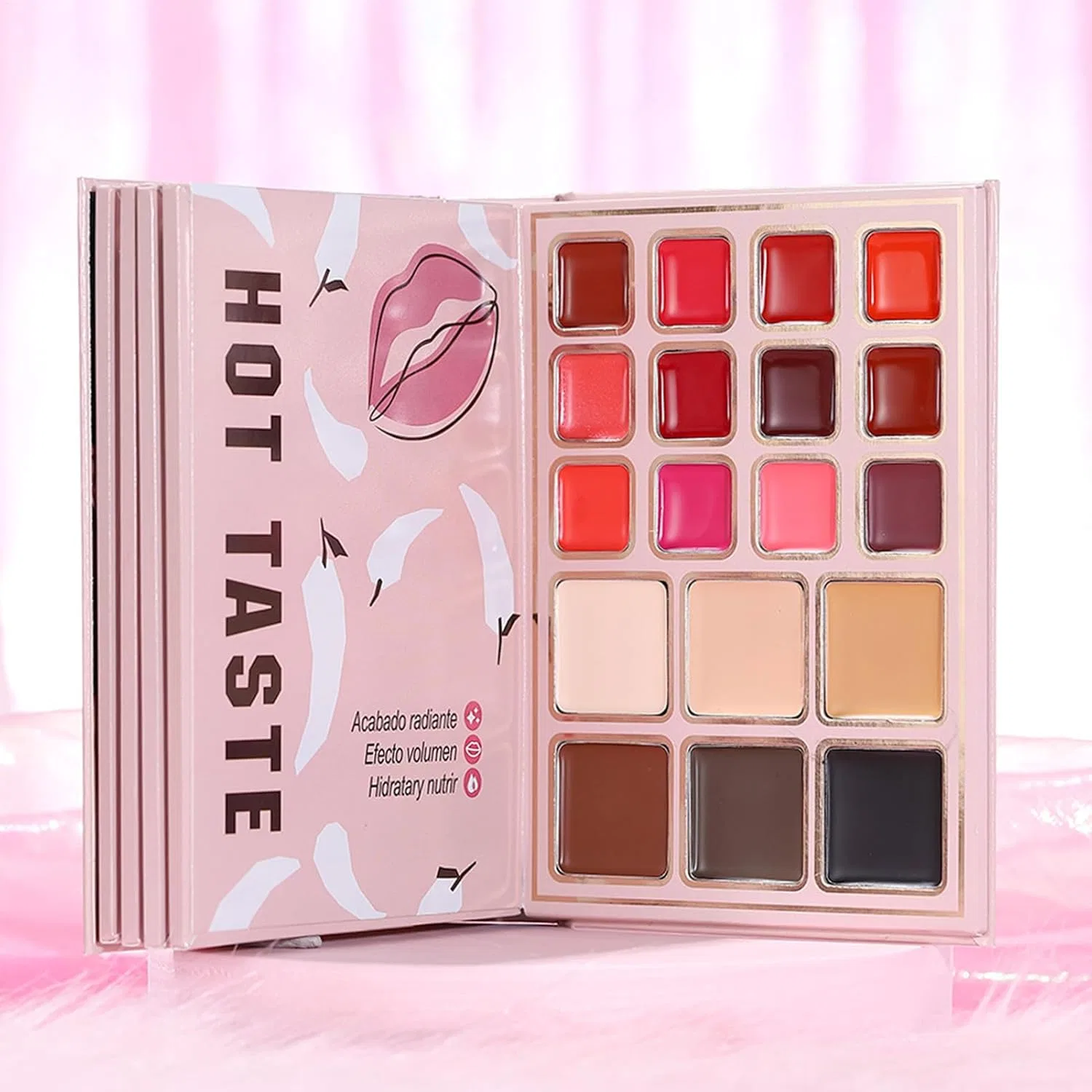 Палетка теней для век Uonguon Makeup Book Palette — фото 3