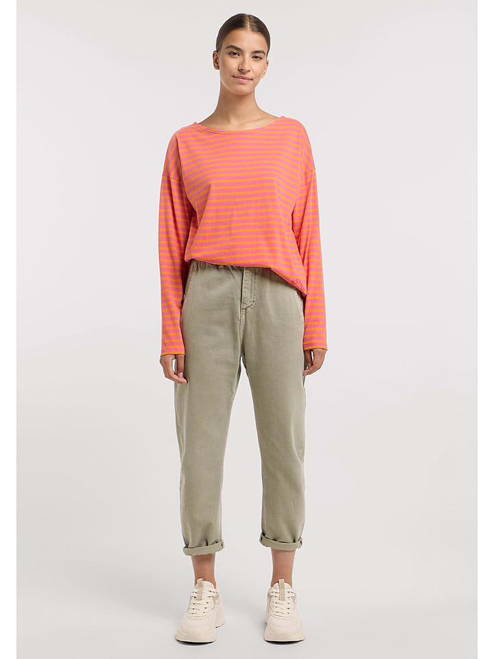 

Лонгслив ELBSAND, цвет pink/orange