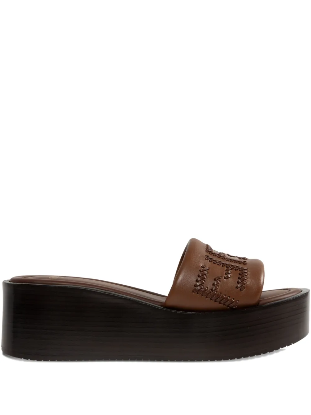 Шлепанцы Sunshine 60 FENDI, коричневый
