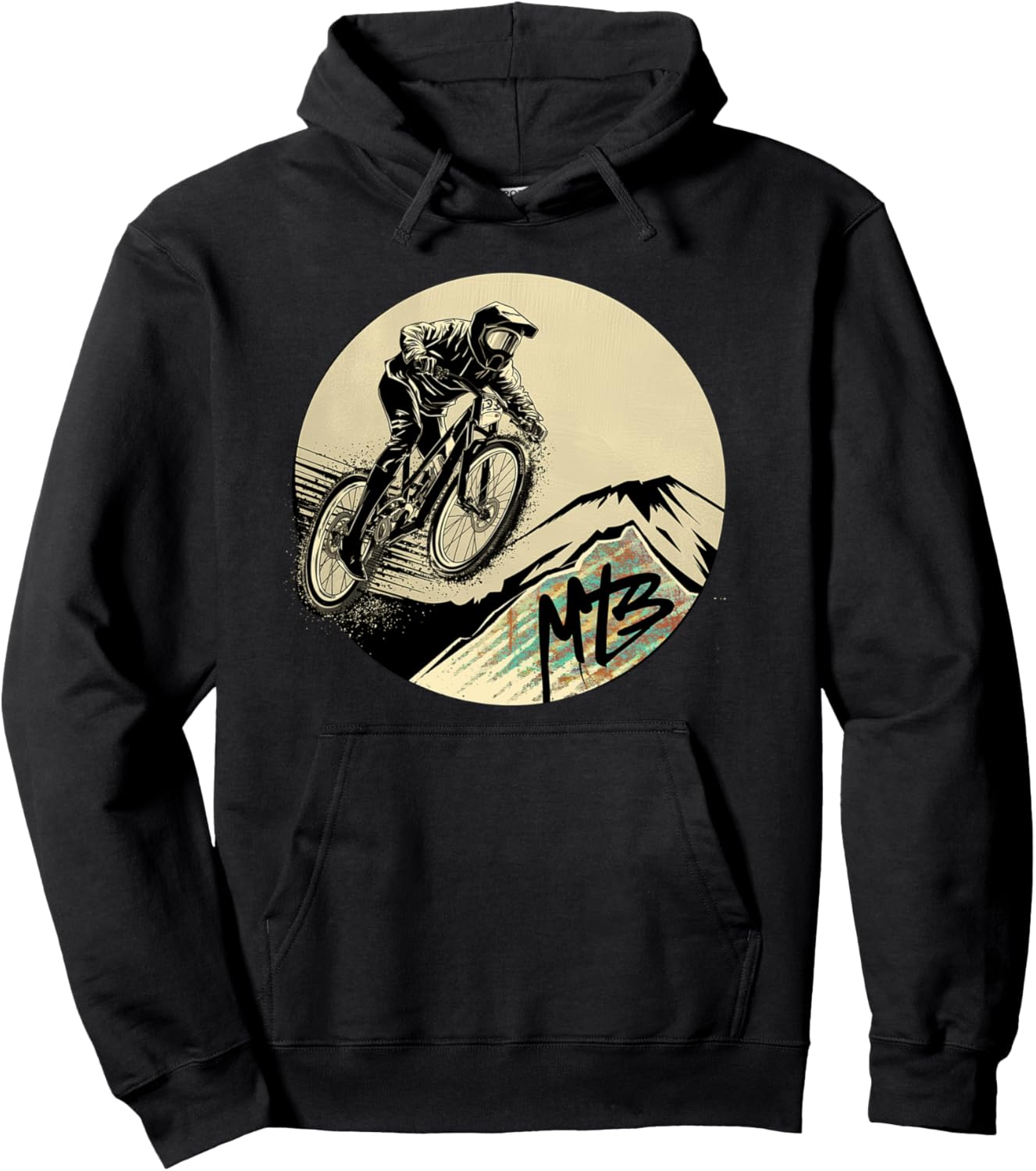 

Худи для скоростного спуска на горном велосипеде, горный велосипед, прыжки с горы Mtb Downhill Bike Rider Outdoor Mountainbike, черный