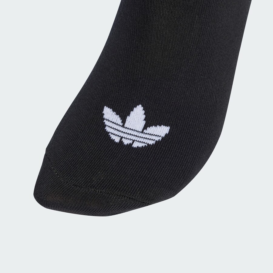 Носки ADIDAS ORIGINALS Liner 6 Pairs, Black — фото 3