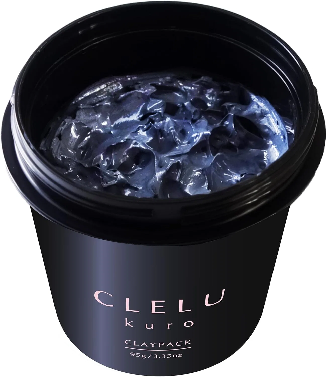 Маска для лица Clelu — Глиняная Kuro, ринс-тип, с ароматом марокканского мускуса, 95 г