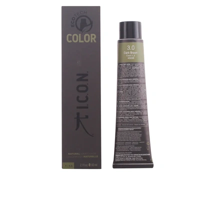 

Натуральная краска для волос Ecotech Color 6.3 Темно-золотистый блондин - 60 мл Icon