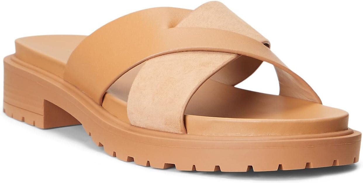 

Сандалии LAUREN Ralph Lauren Kelsie Flat Sandal, цвет Buff