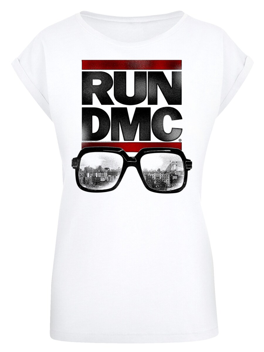 

Рубашка F4NT4STIC Run DMC Glasses NYC, белый