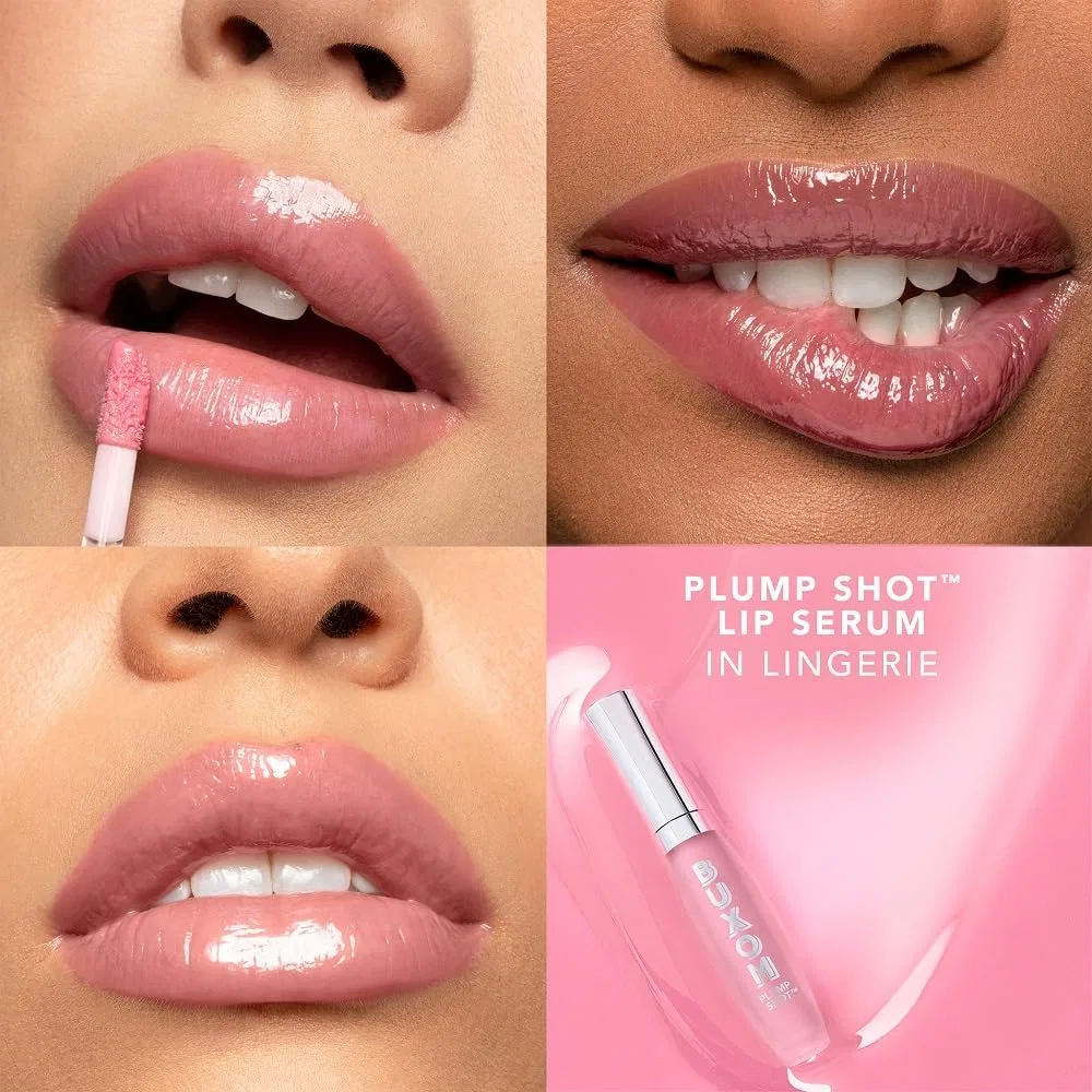 Лип-серум Buxom Puffy Shot Peptide Lip Serum Lingerie 4.5 мл — фото 2