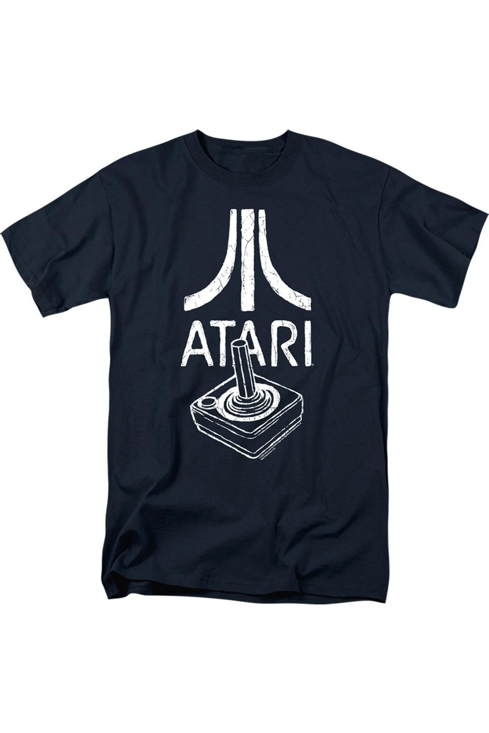 

Футболка с коротким рукавом и логотипом джойстика Atari для взрослых Gildan, темно-синий