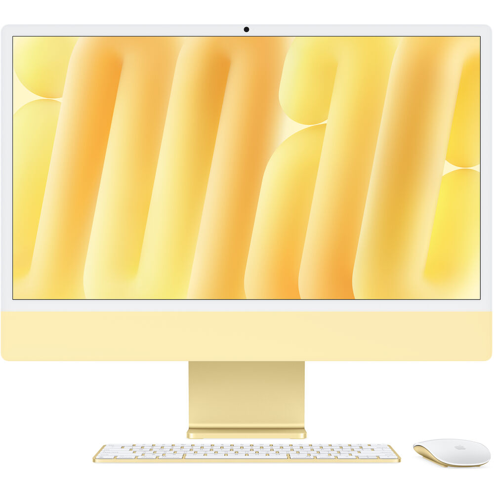 

Apple iMac 24 дюйма с чипом M4 (желтый)
