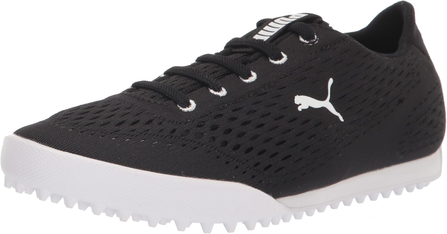 

Женские гольф-кроссовки Puma Monolite Fusion Slip-on, белый/черный