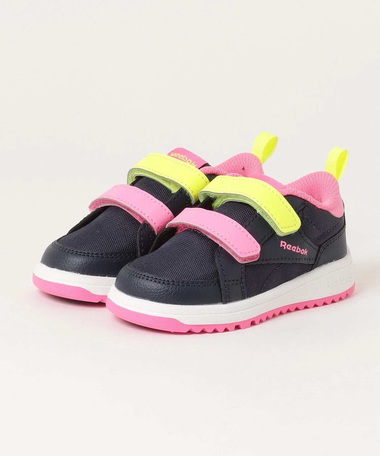 Детские кроссовки Reebok Weebok Clasp Low тёмно-синие