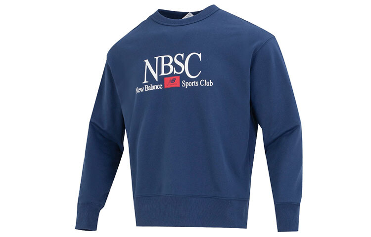 

Мужская спортивная толстовка-пуловер NBSC Crewneck, синяя New Balance, синий