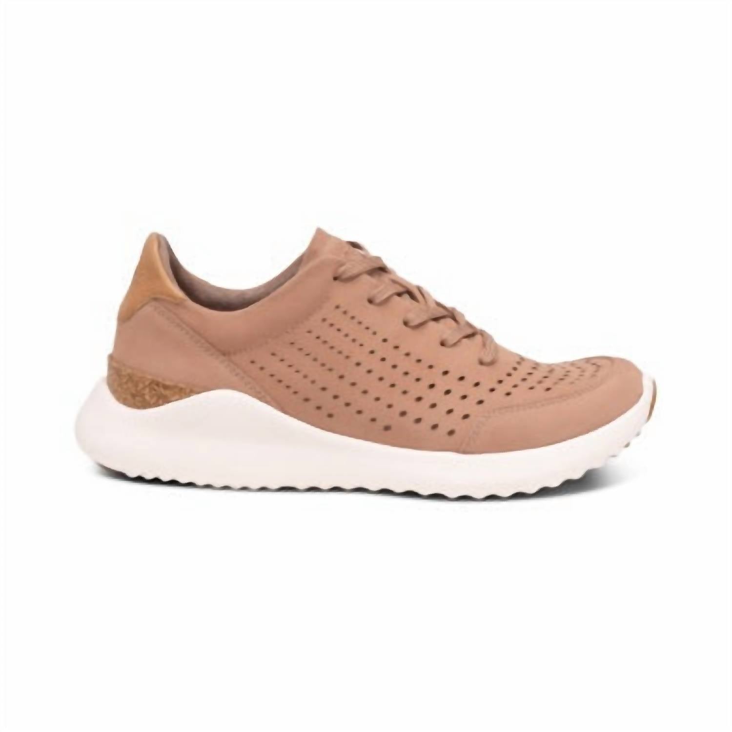 Женские кроссовки Laura Lace Up в цвете Almond Aetrex — фото 2