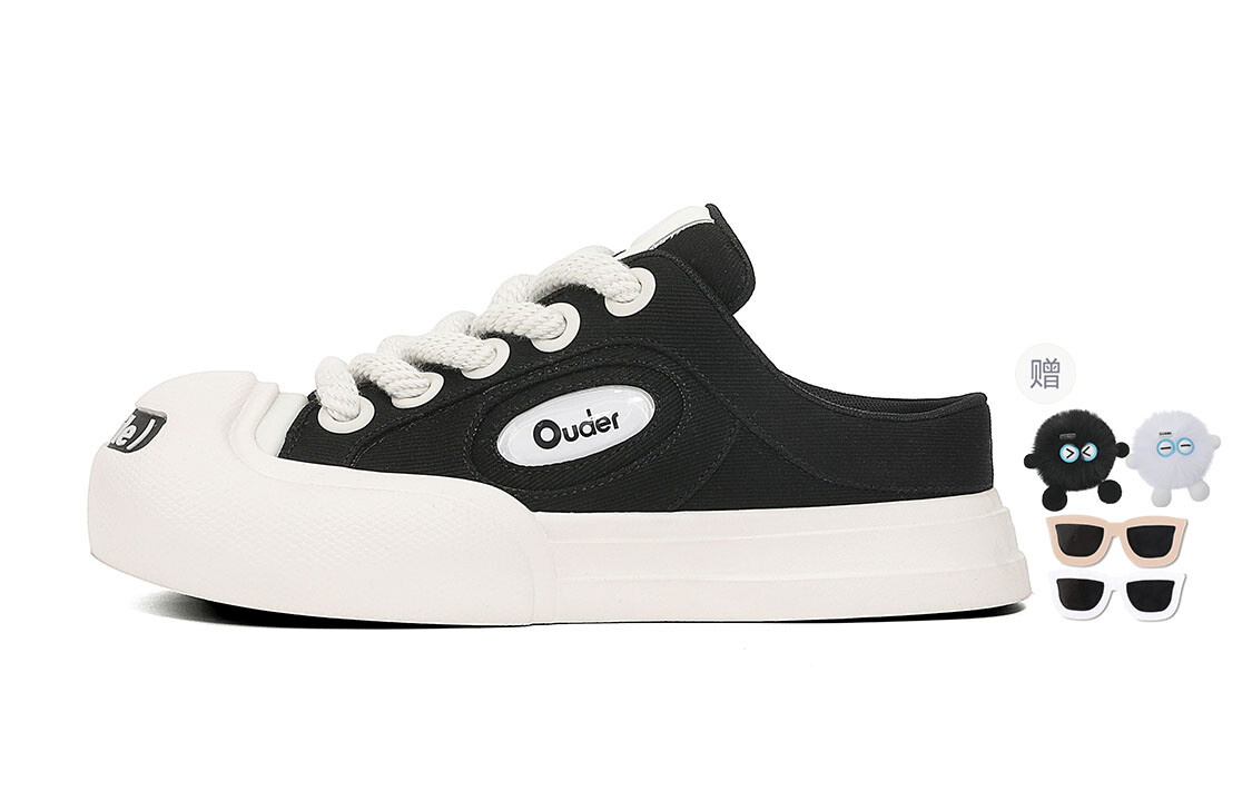 

Туфли женские Smiler Canvas Low-top белые Ouder