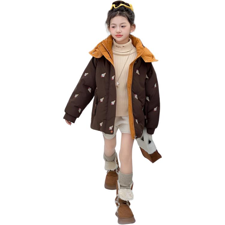 

Утепленная куртка для детей 3-7 лет PROTECTCAMEL, coffee