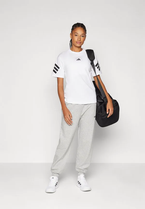 Спортивные штаны Adidas Sportswear, Medium Grey Heather/Black — фото 2