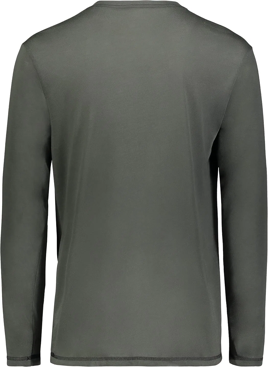 Футболка с длинным рукавом Augusta Sportswear для мальчиков из мягкого полиэстера, Iron — фото 3