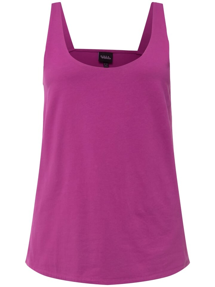

Футболка Ulla Popken Strick Top, цвет orchidee