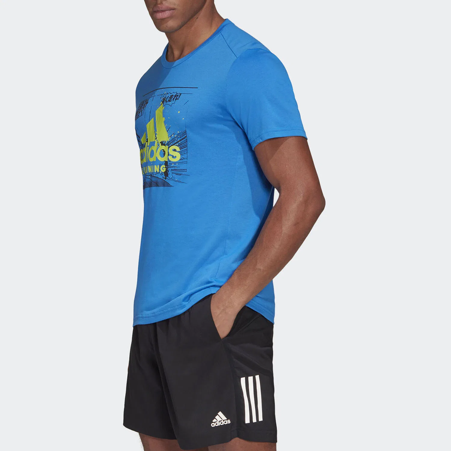 Футболка x FAST Unisex Honor Blue Adidas — фото 4