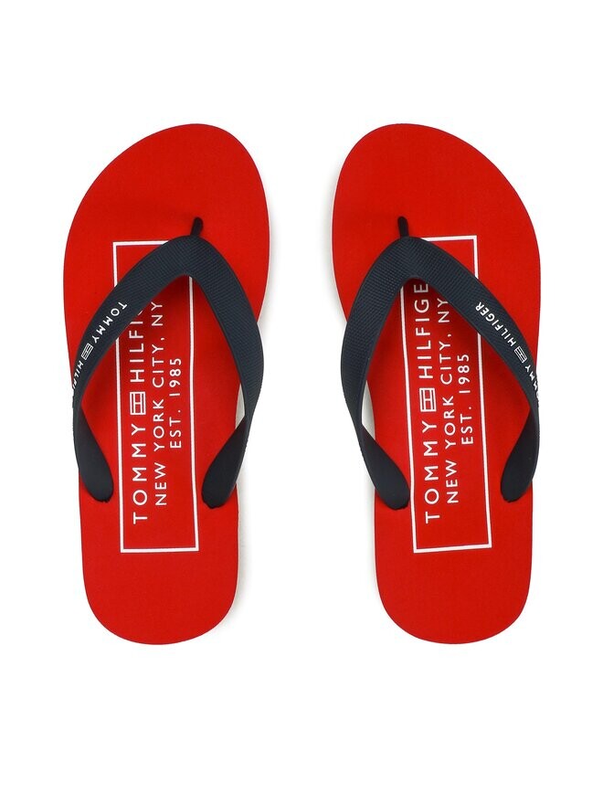 

Шлепанцы Tommy Hilfiger Rubber Hilfiger Beach Sandal FM0FM04468, темно-синий