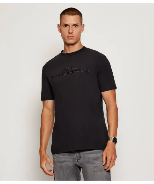 

Футболка Regular fit Karl Lagerfeld, черный