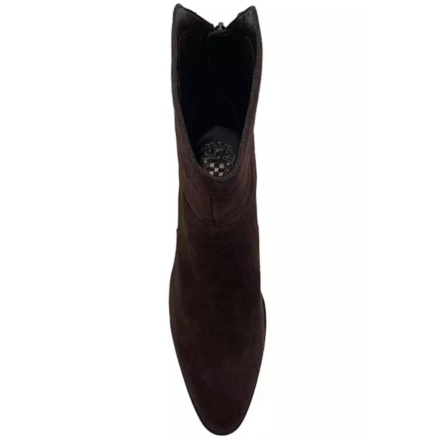 Мужские ботинки Vince Camuto из коричневой замши на блочном каблуке, модель HAWK702 — фото 2