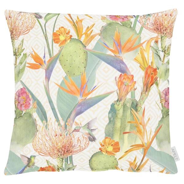 

Наволочка Apelt 6522, 49x49x0,5 см цвет orange/grün