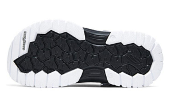 Сандалии foamies sandals 'black white' Skechers, черный — фото 4