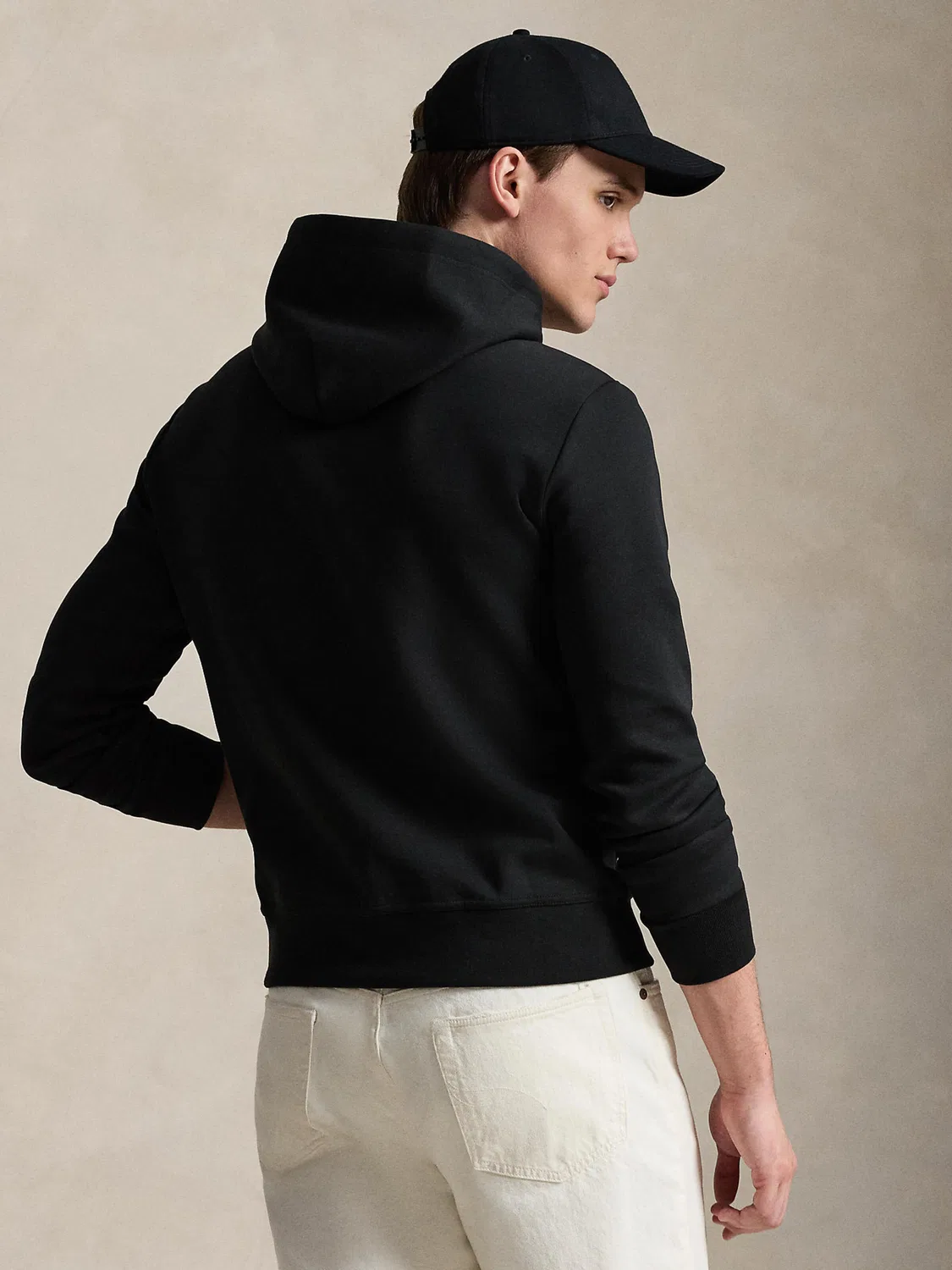 Толстовка Polo Ralph Lauren черного цвета — фото 4