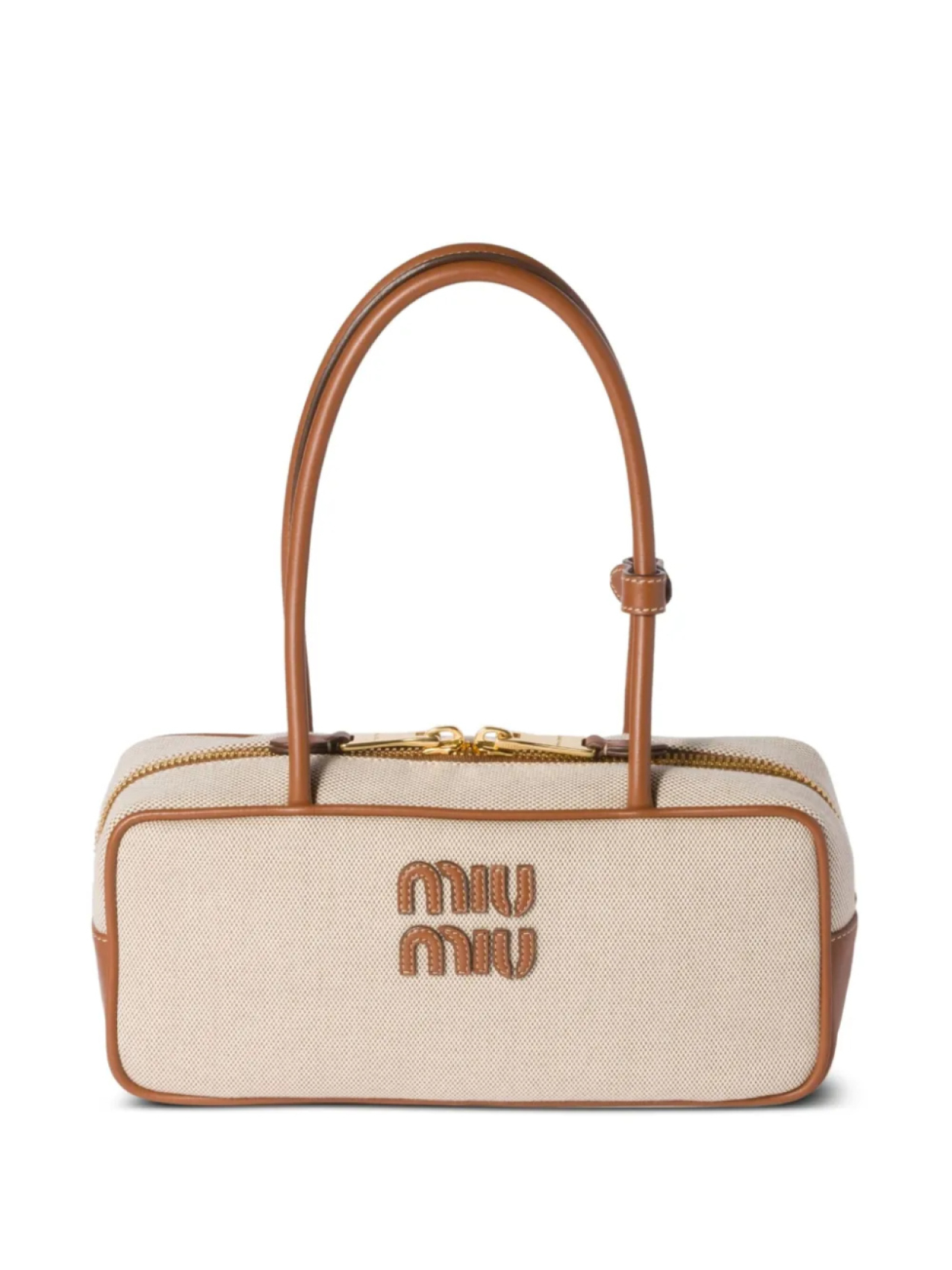

Сумка-тоут Beau Miu Miu, нейтральный