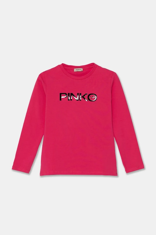 

Детская хлопковая водолазка Pinko Up, розовый