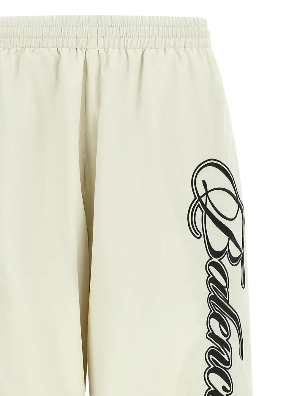 Двусторонние спортивные брюки Cursive BALENCIAGA, белый — фото 4