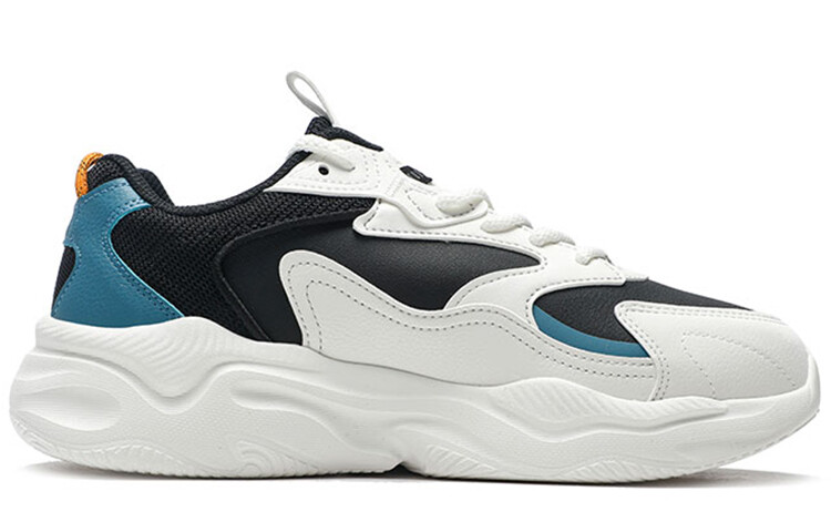 Кроссовки XTEP Lifestyle Shoes Men Low-top Black/White, черный/белый — фото 2