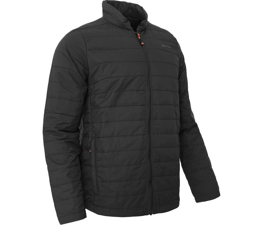 

BERGSON Стеганая куртка, легкая утепленная, водоотталкивающая, без ПФУ, черная.