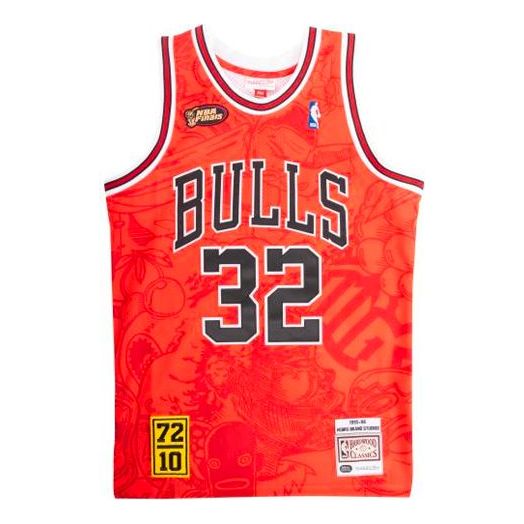 

Баскетбольное джерси Mitchell & Ness NBA x Hebru Brantley 95-96 32