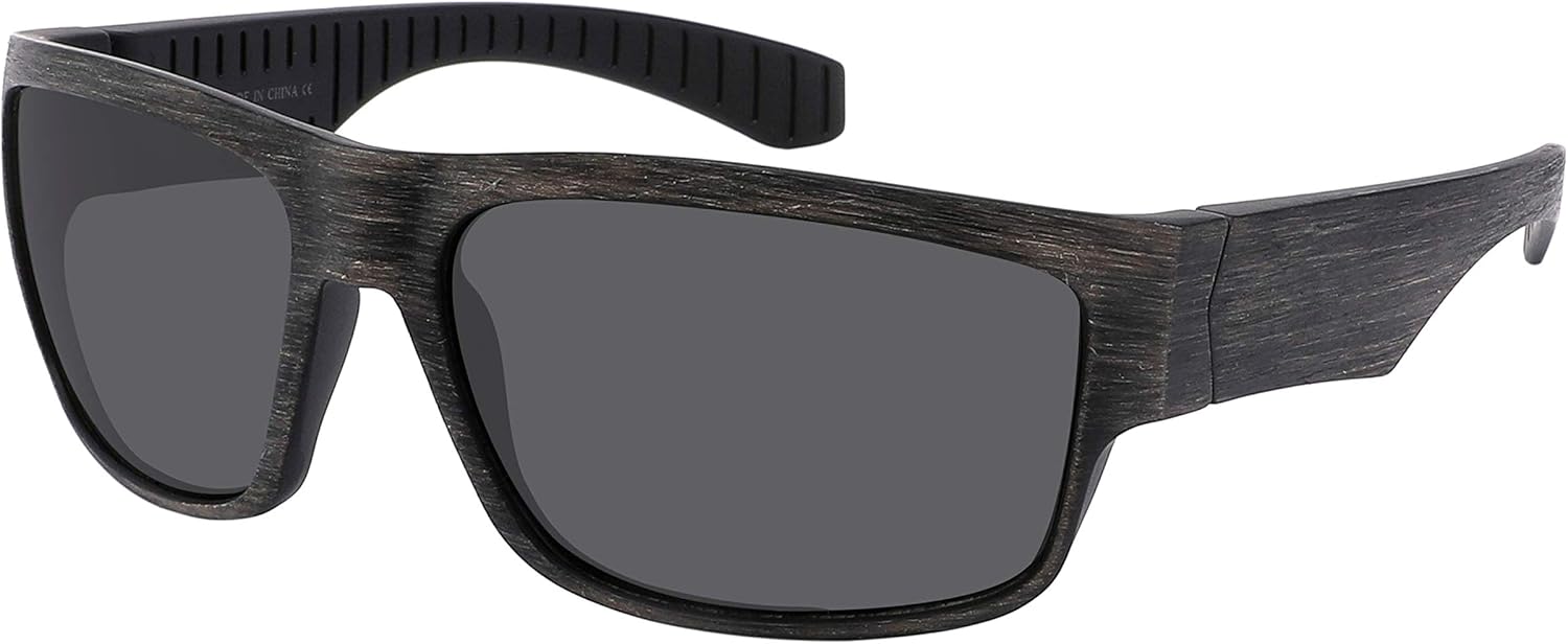 

Солнцезащитные очки EDGEIWEAR с принтом под дерево, квадратной и прямоугольной оправой, защитой от УФ-излучения UV400, для мужчин, женщин и унисекс, Dark Brown Frame /Grey Lens