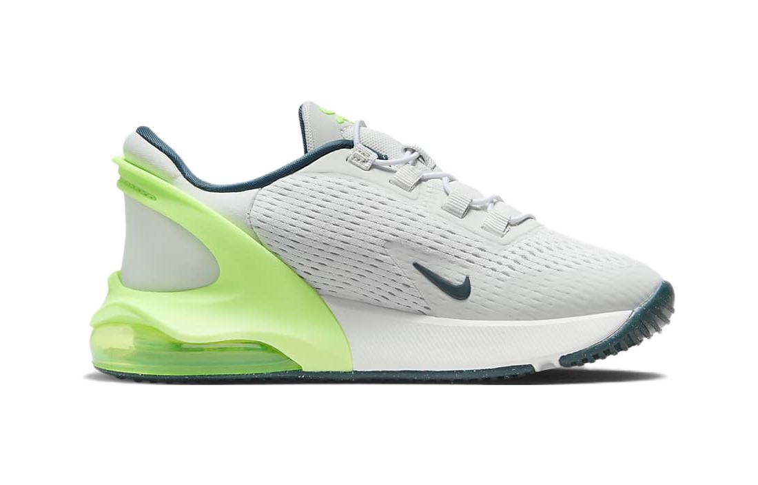 Кроссовки Air Max 270 с амортизаторами, низкие, для детей от 3 до 7 лет Nike, белый/зеленый — фото 3