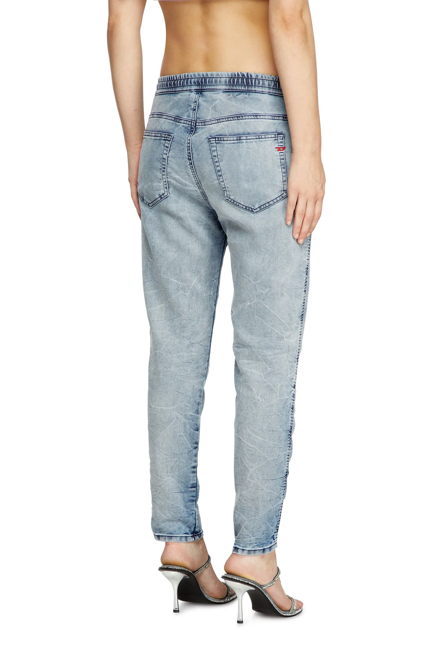 Женские джинсовые брюки Jog Jeans 2041 D-FAYZA JOGG Diesel, blue — фото 2