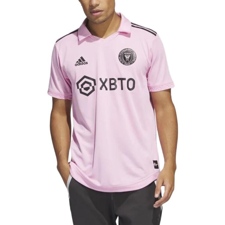 Футболка Inter Miami CF мужская розовая Adidas, розовый — фото 3
