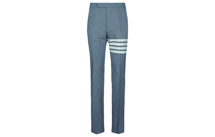 

Брюки в полоску 4 бара THOM BROWNE, Medium Gray