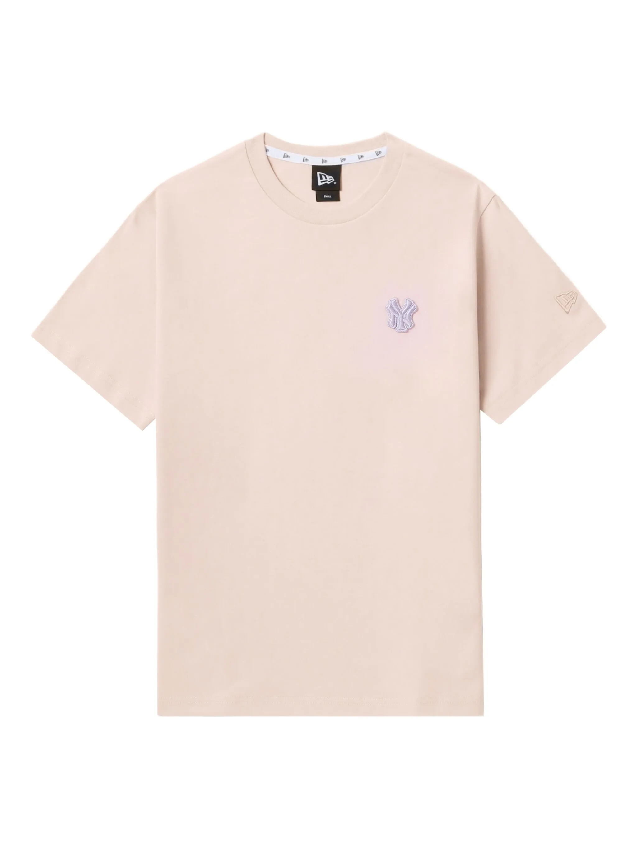 

Футболка с вышитым логотипом New Era Cap, розовый