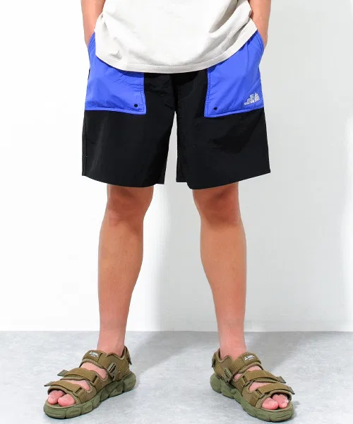 Плавки шорты Baker Swim Shorts из водоотталкивающего материала, чёрные